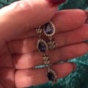 Bella Luce Jewelry - Simulated Tanzanite and cz bracelet. Bella Luce Jewelry - Simulated Tanzanite and cz bracelet.
